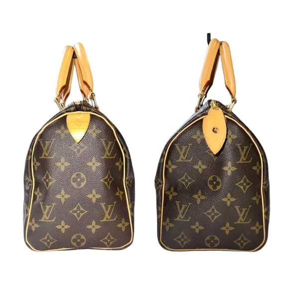 134 Louis Vuitton Speedy Monogram Size 25 - Picture 2 of 12